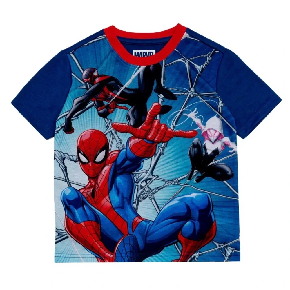Marvel Spider-Man Kids Pajama Set - Blue and Red